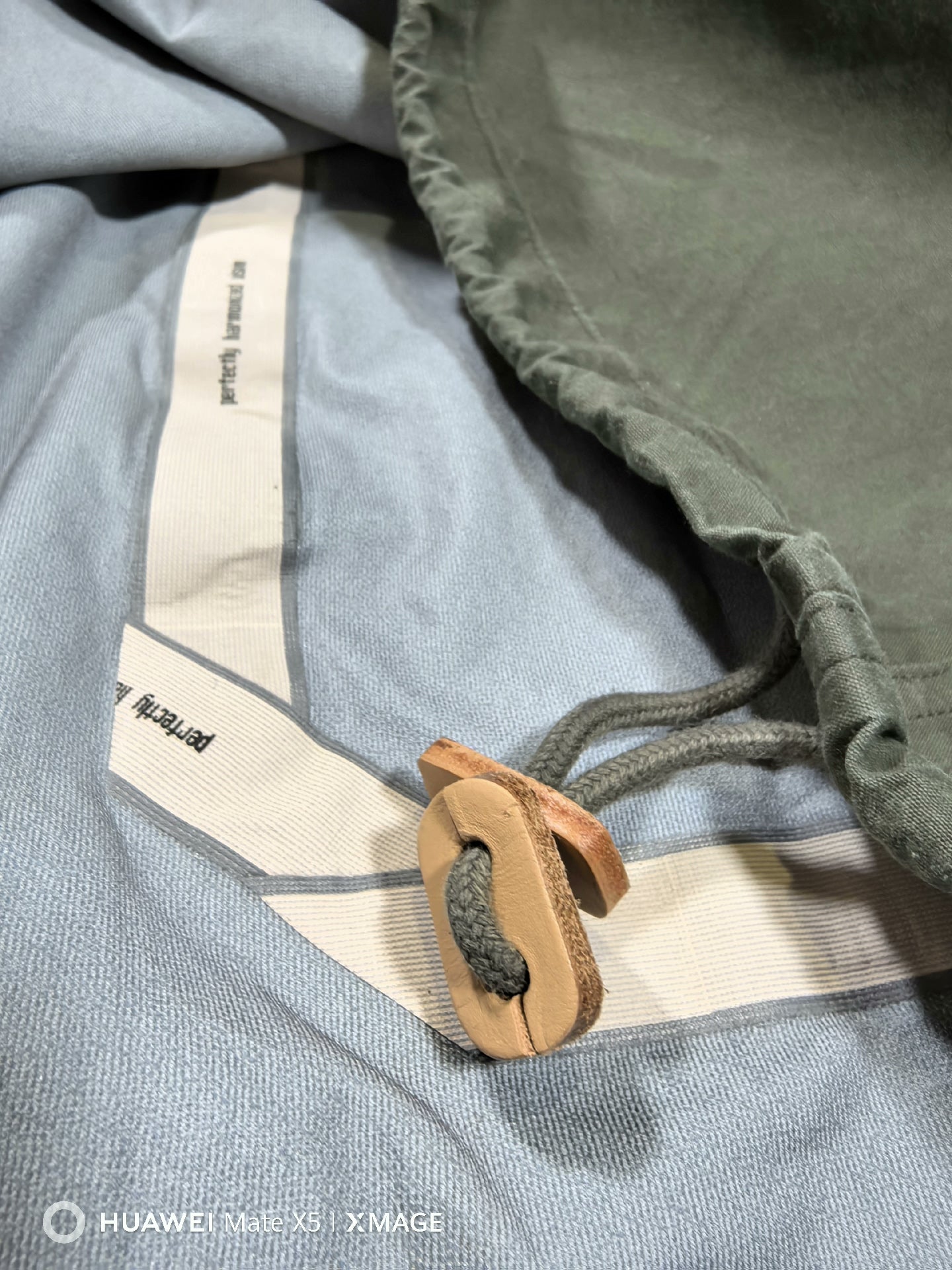 visvim chinook poncho in waterproof material