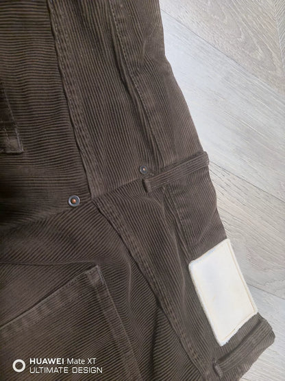 visvim fluxus hakama corduroy pants
