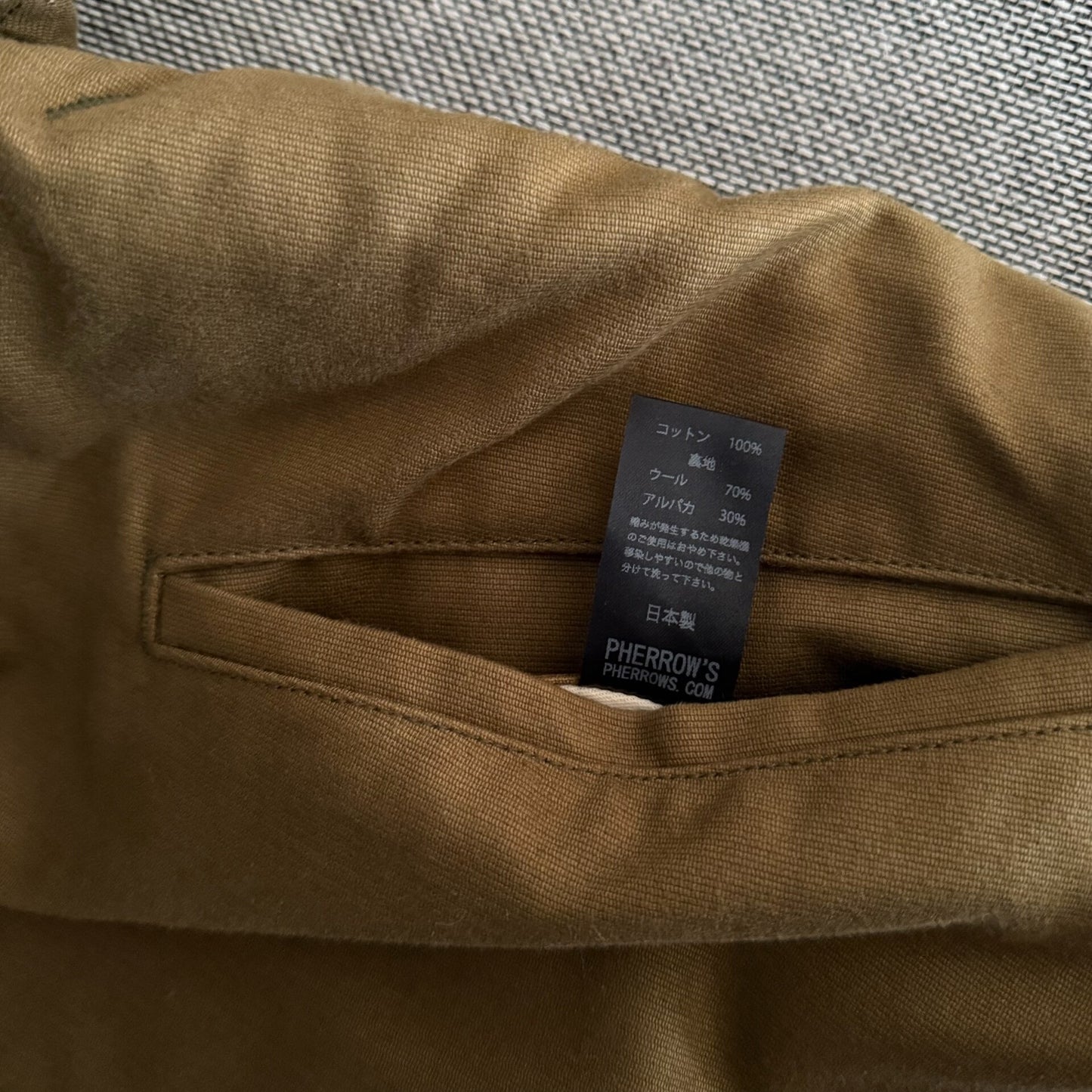 Pherrow's US Navy Canvas Jacket