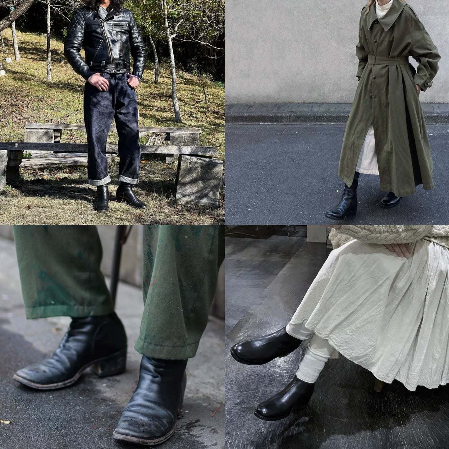 Clinch Jodhpur Black Leather Boots