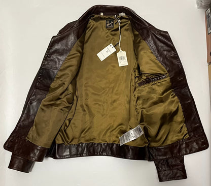 levi's leather jacket lvc einstein style