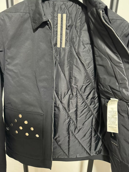 rick owens ro brother jacket in black