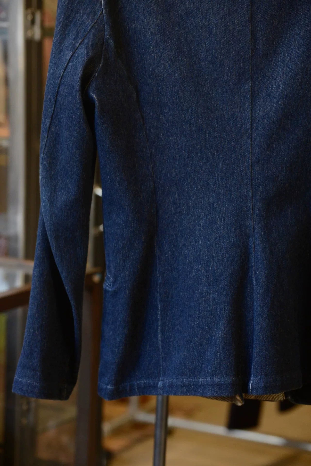 Kapital Double-Breasted Denim Blazer