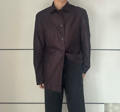YOHJI YAMAMOTO 1993SS Lacquer Dyed Jacket
