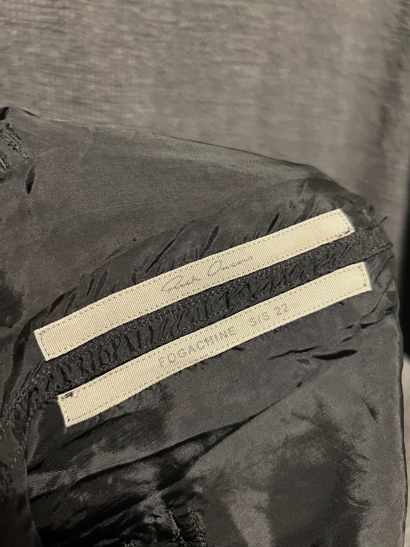 rick owens wide-leg trousers with zipper