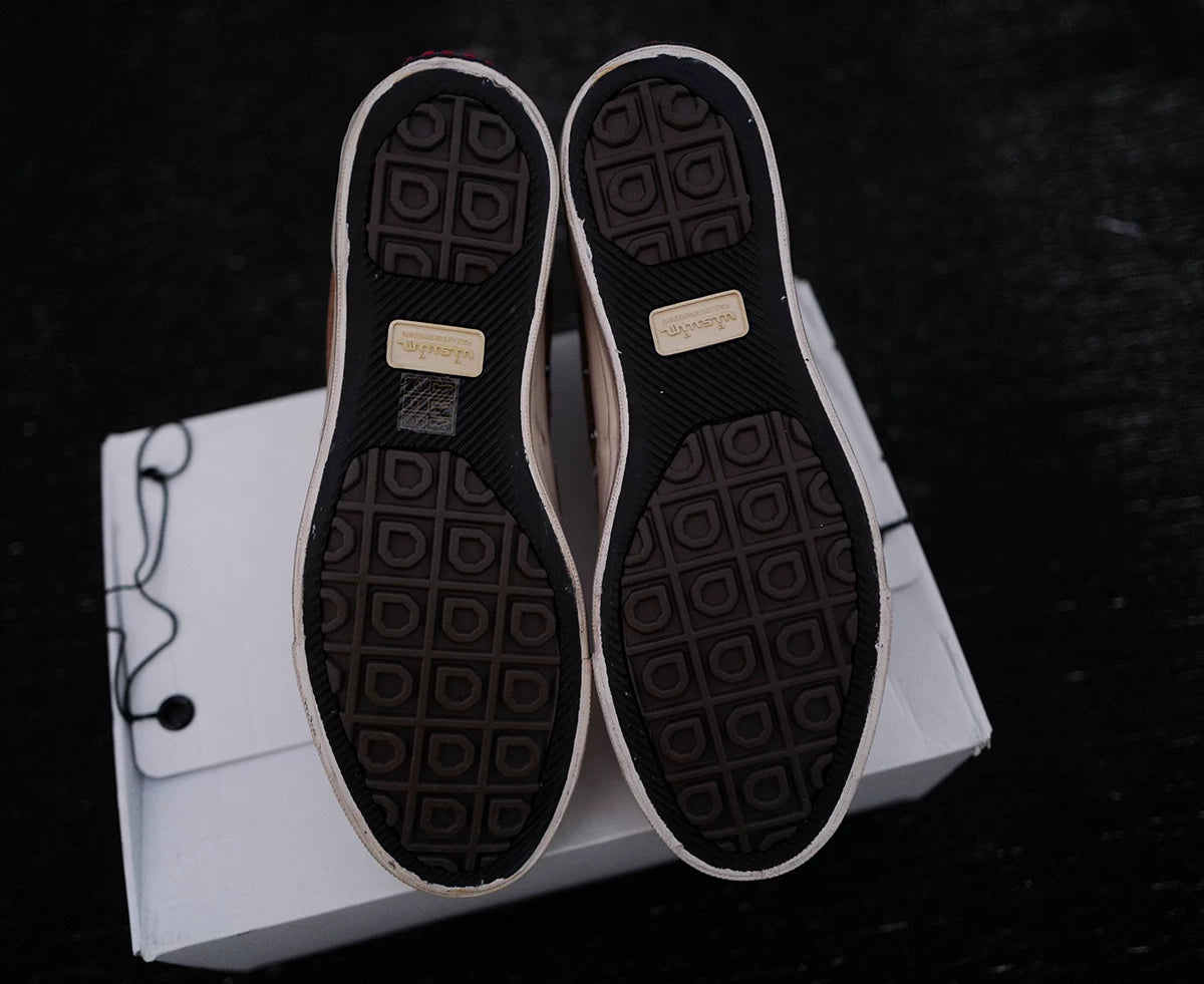 visvim skagway sashiko canvas shoes