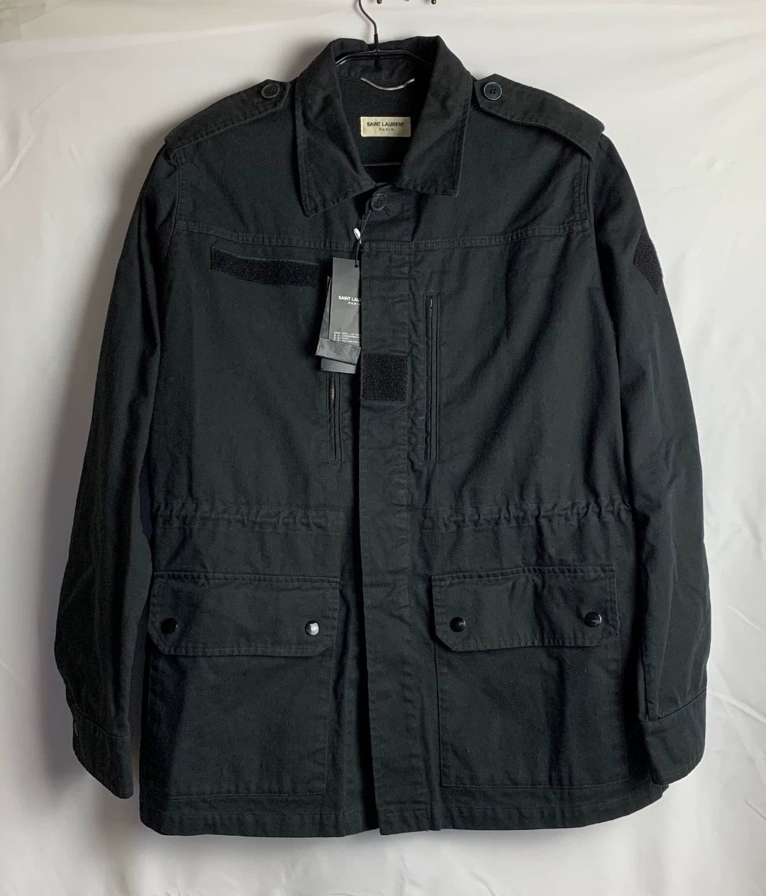 Saint Laurent Black Caban Jacket