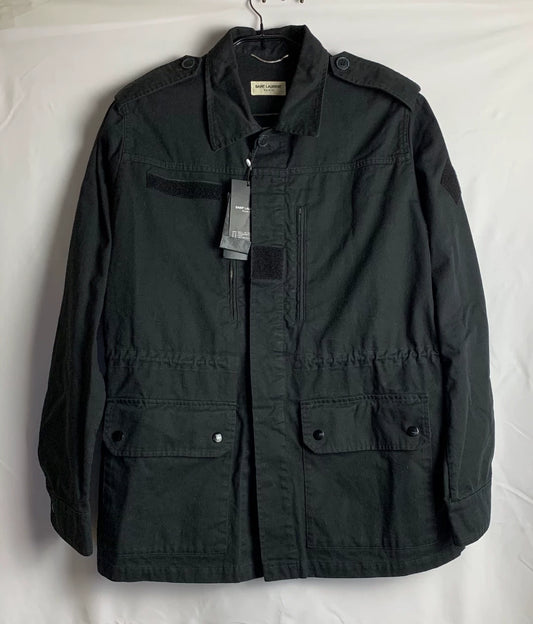 Saint Laurent Black Caban Jacket