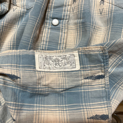 RRL Vintage Embroidered Western Shirt