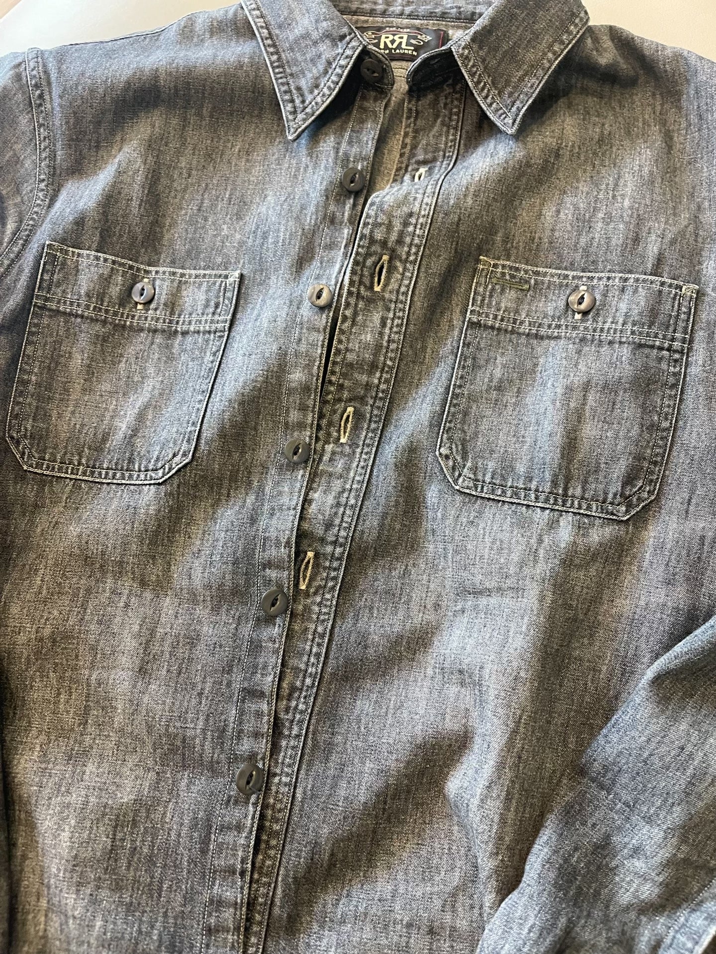RRL Denim Shirt Kimura Style