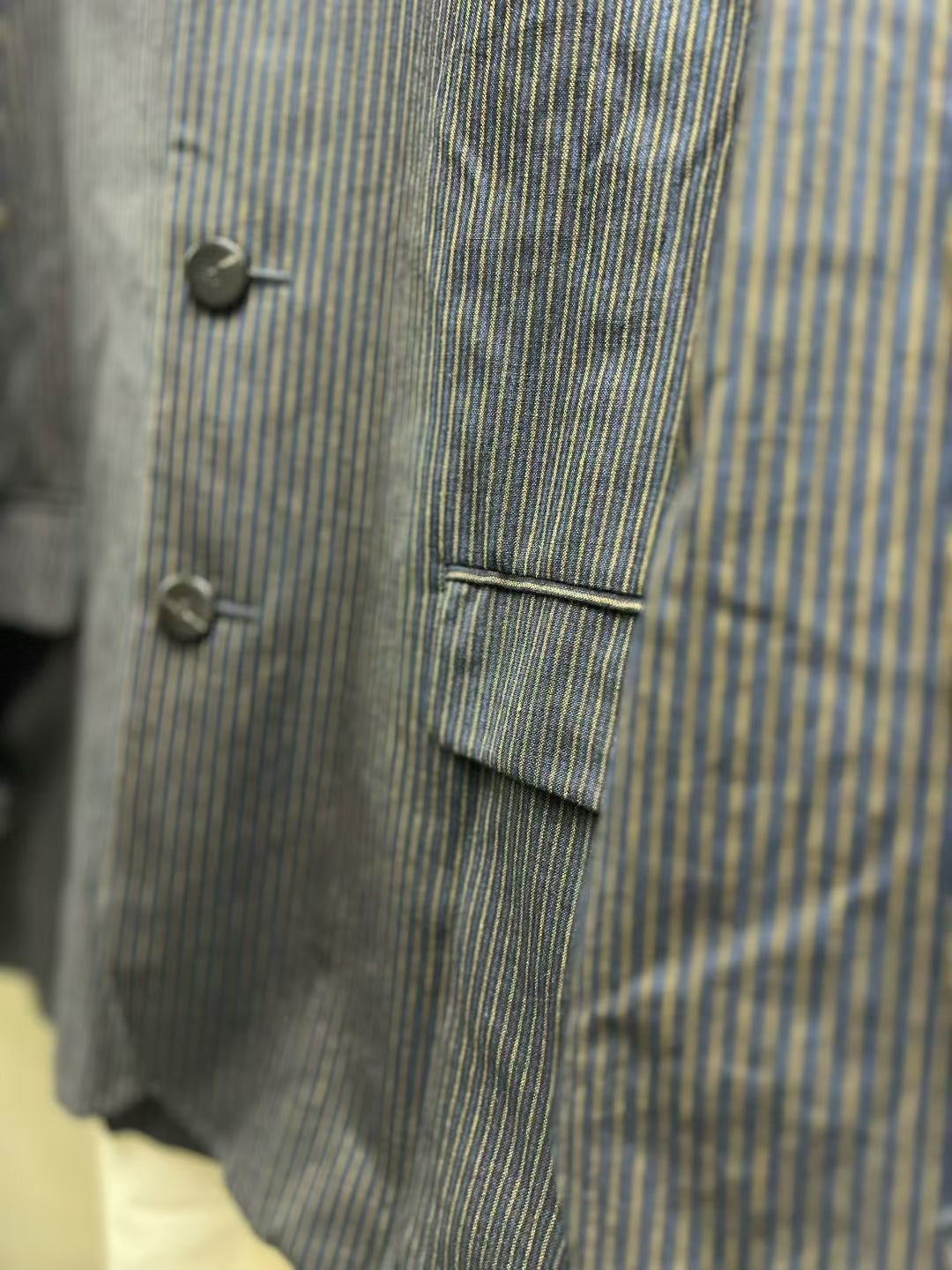 Visvim Hammons JKT Santome Navy Blazer