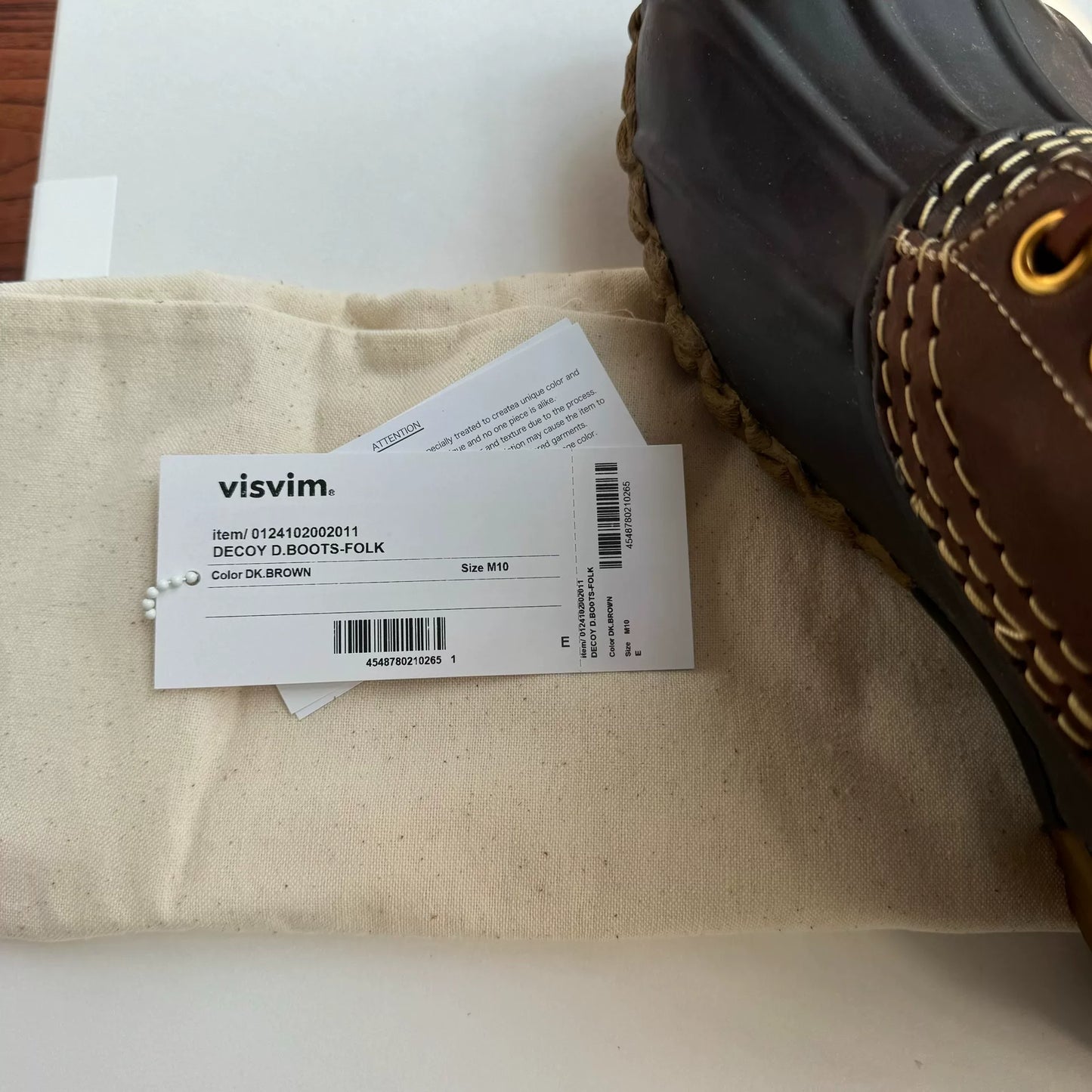 visvim 24ss Decoy D.Boots-Folk