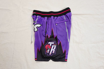 Just Don Raptors NBA Basketball Shorts
