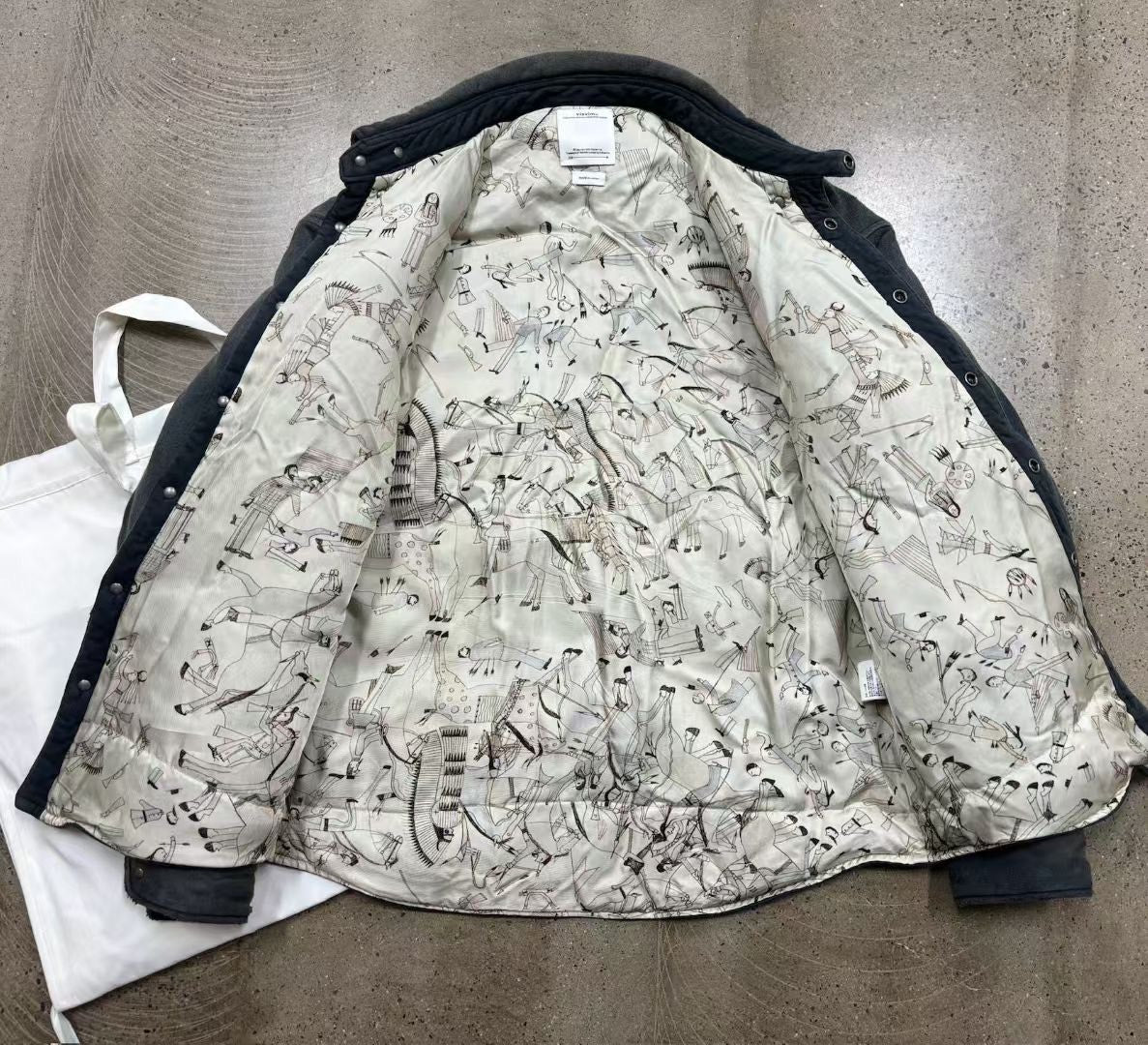 VISVIM 25SS Kerchief Era Down Jacket