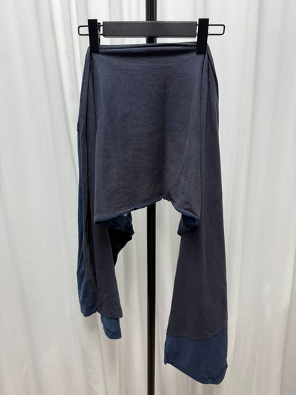 undercover vintage tee remake with scarf design