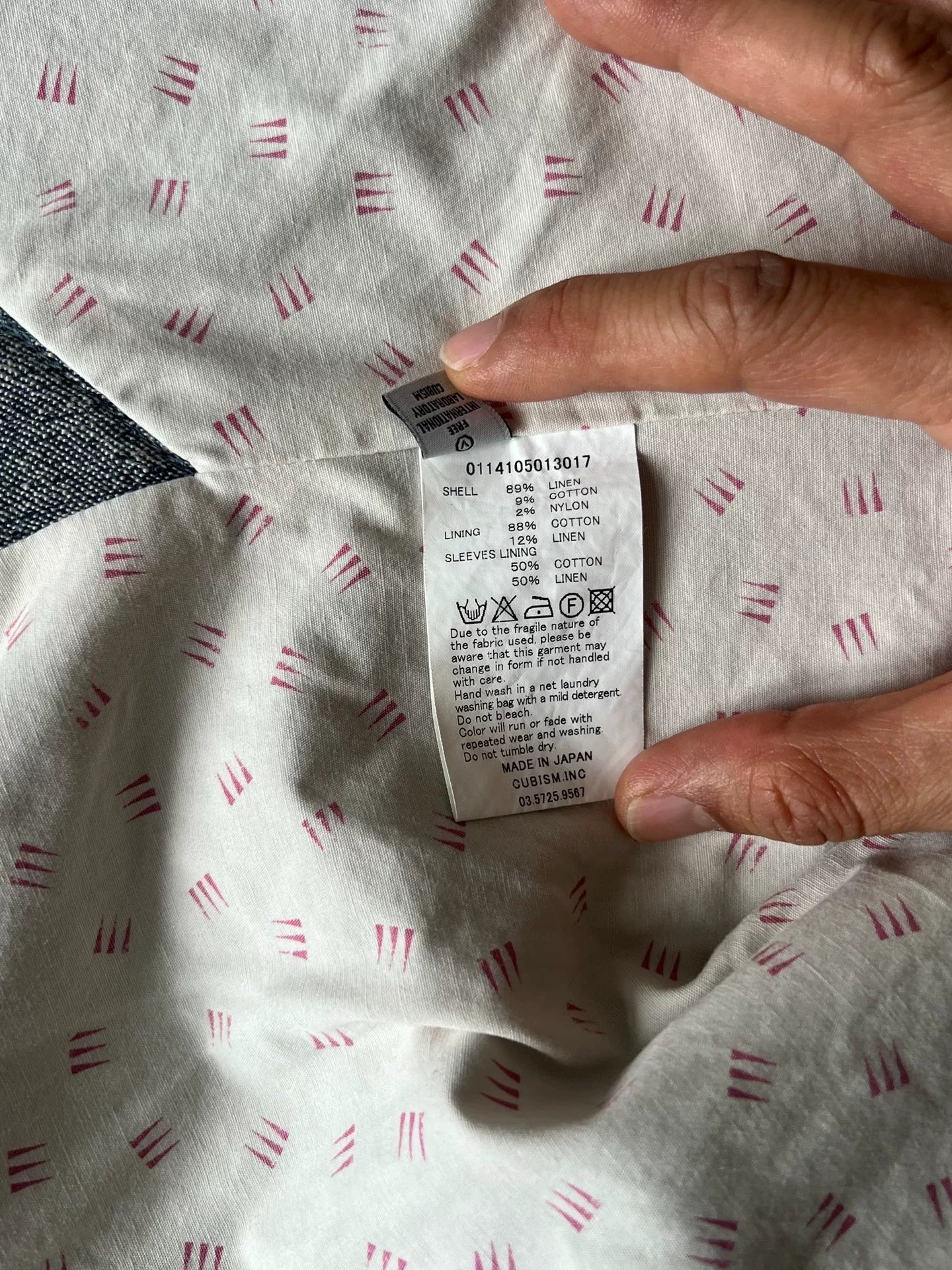 visvim Gray Blazer with Black Buttons