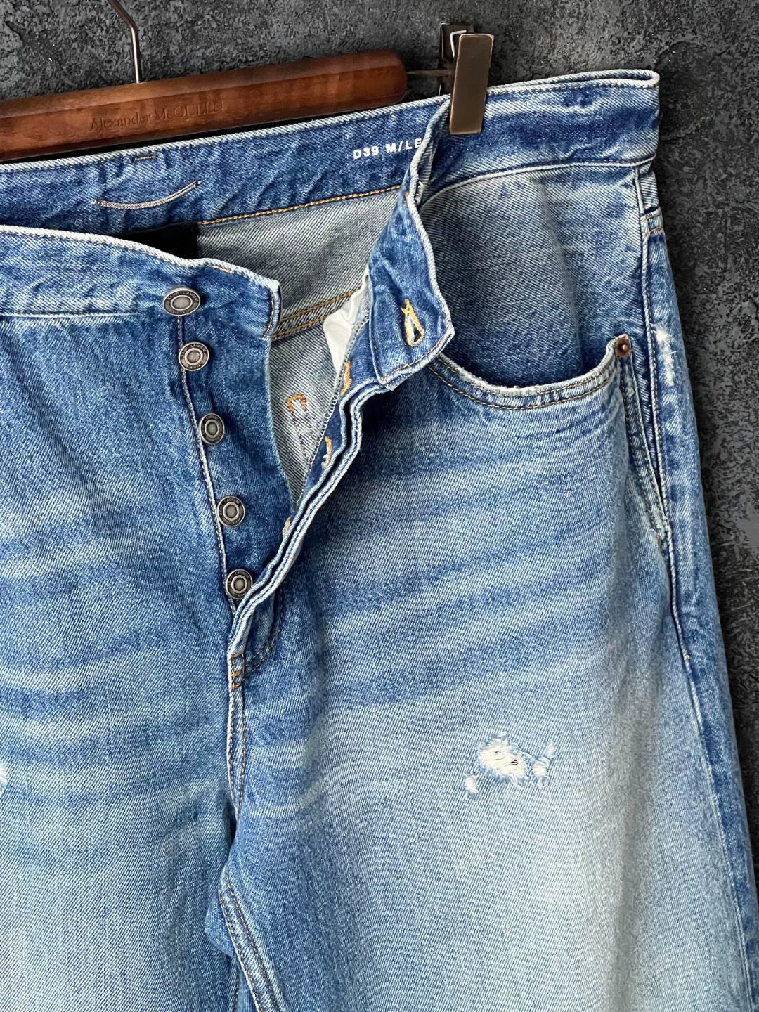Saint Laurent Light Blue Denim Jeans