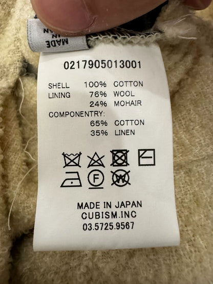 17ss visvim ict iris liner jkt