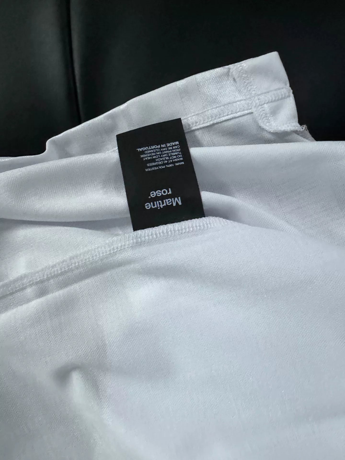 Martine Rose Knotted Color Block Top