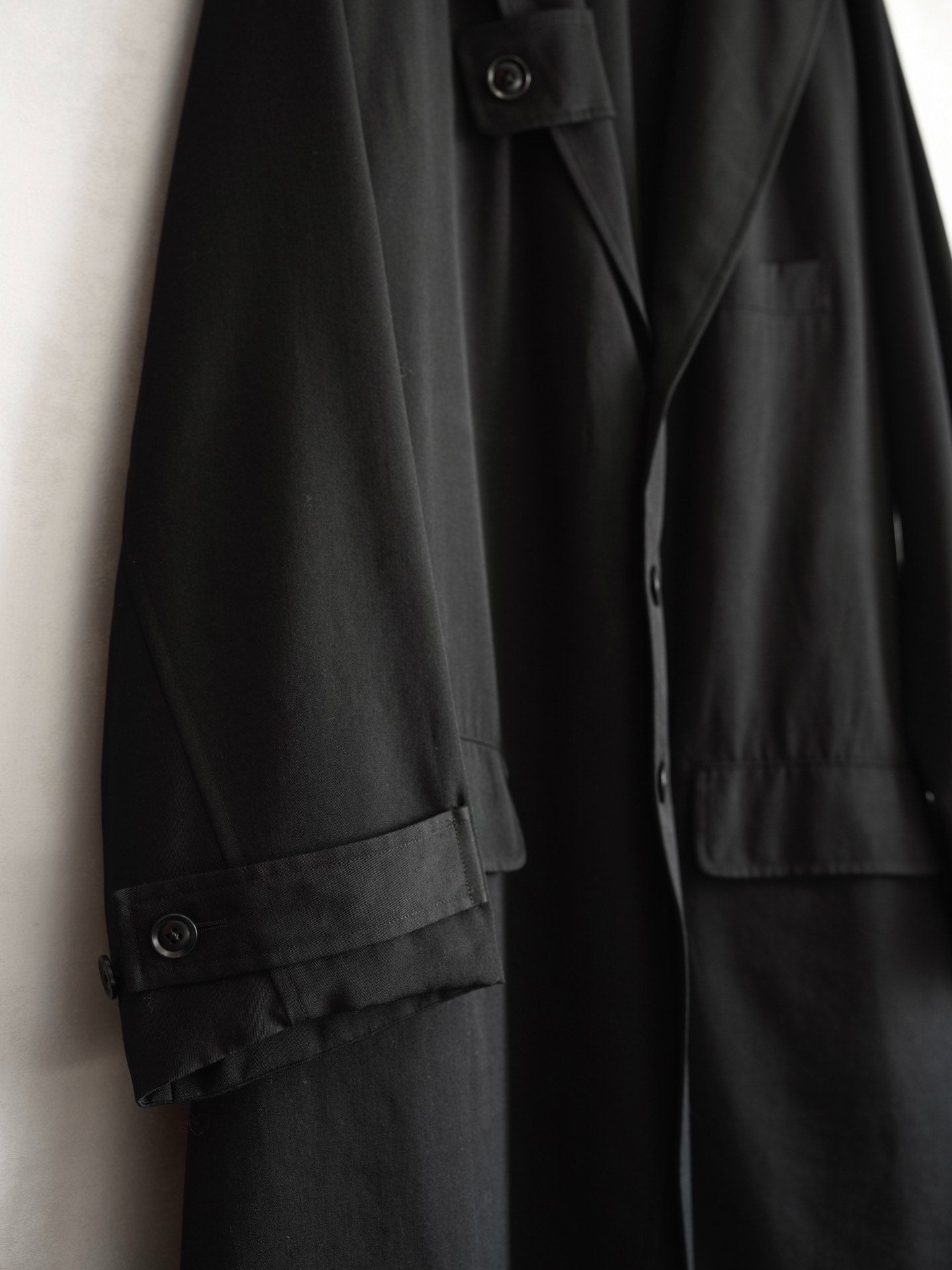 yohji yamamoto double-sided long coat