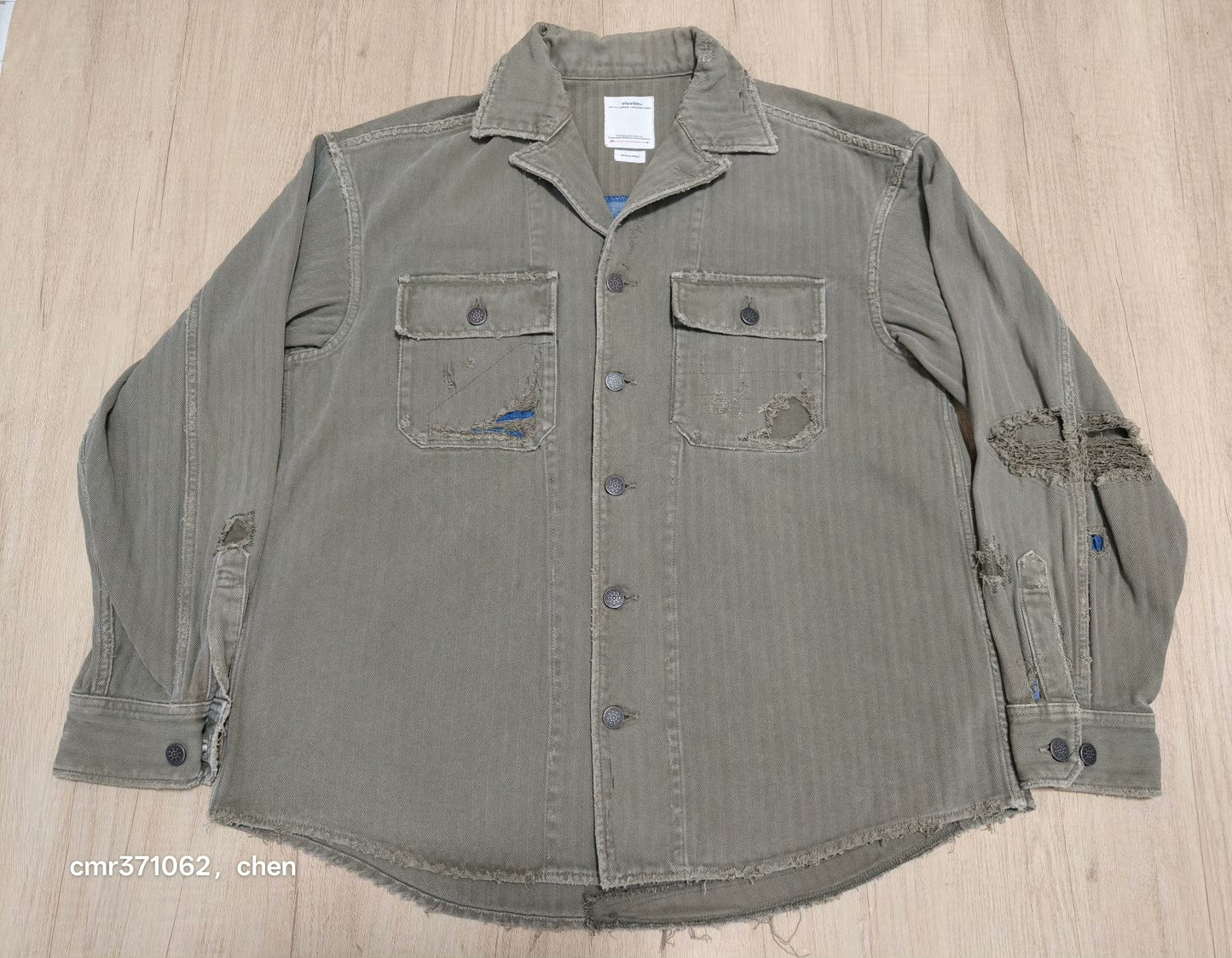 visvim 20SS Willard Distressed Jacket