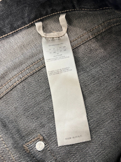 Rick Owens Drkshdw Washed Distressed Cropped Jeans 31