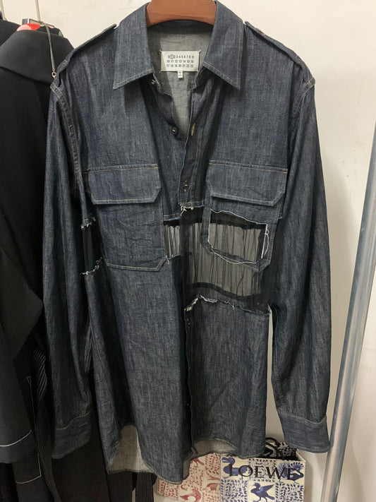 Maison Margiela Mesh Denim Jacket