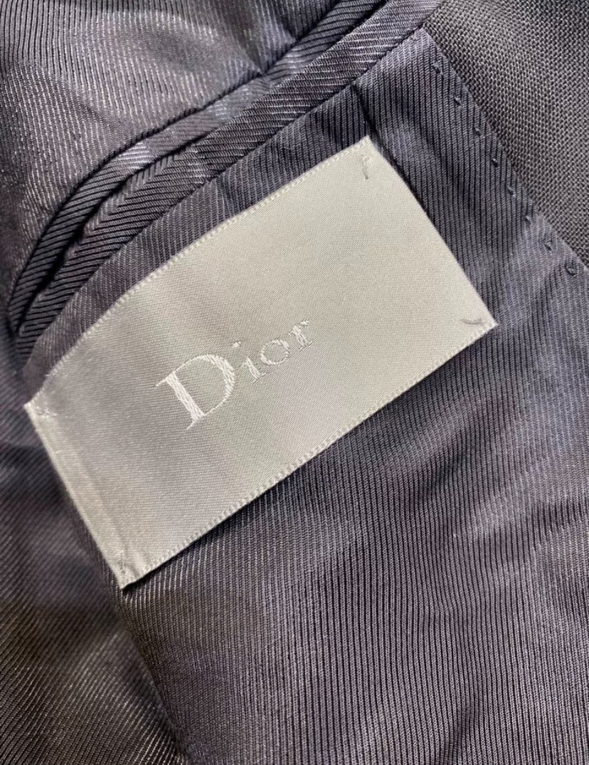 Dior Homme 08AW Long Smoking Jacket