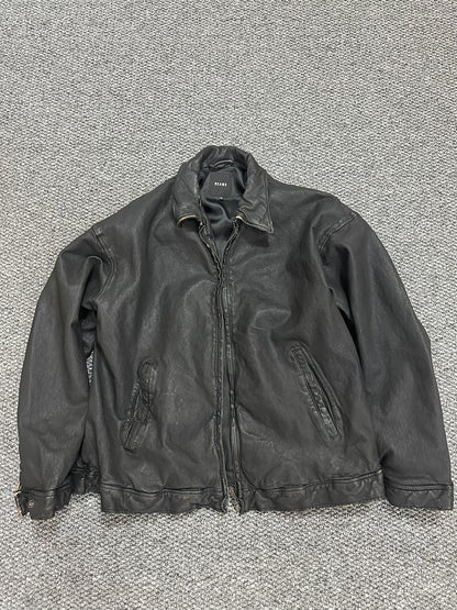 used zip leather jacket in good condition