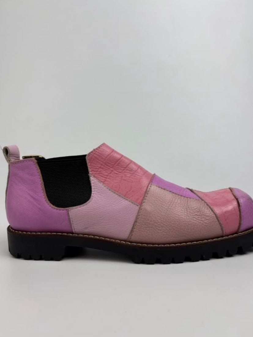 Comme des Garçons Homme Plus Patchwork Boots