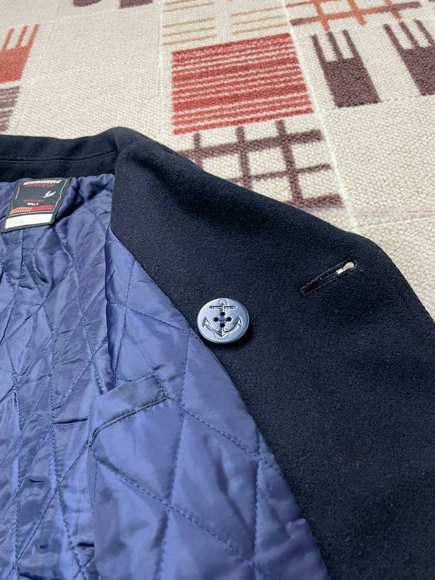 NEIGHBORHOOD FRAGMENT FSF Wool Coat