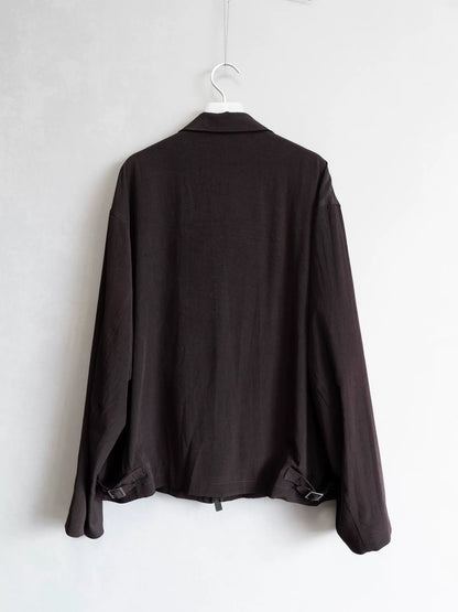 Yohji Yamamoto Zip Jacket with Floral Design