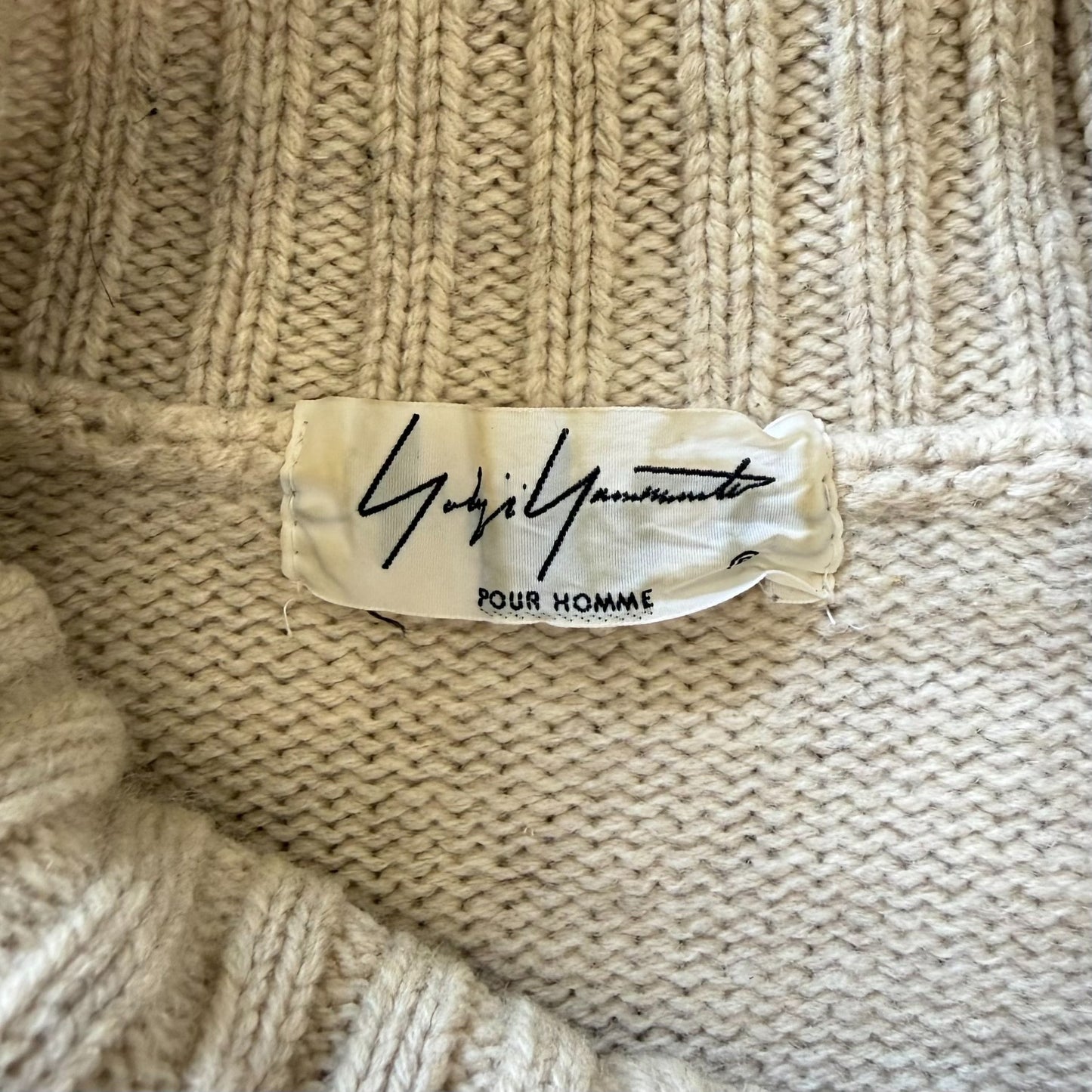 Yohji Yamamoto 17AW Samurai Silhouette Sweater