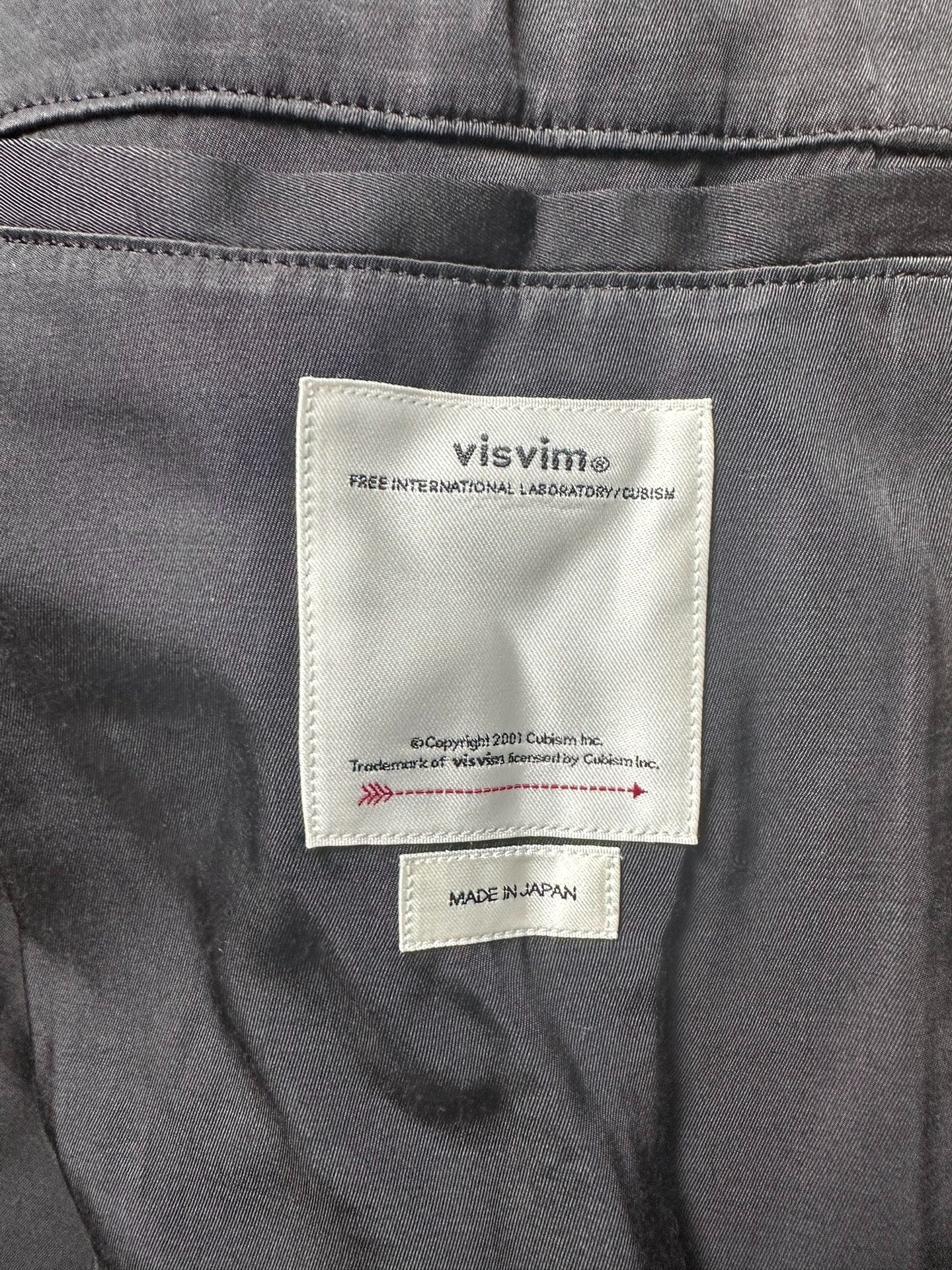 visvim wool blend hammon coat