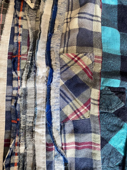 vintage patchwork shirt by Needles