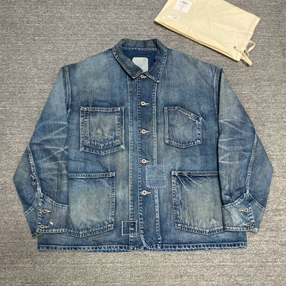 MADNESS 24SS Japan Railroad Denim Jacket