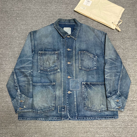 MADNESS 24SS Japan Railroad Denim Jacket