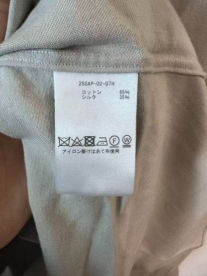 A.PRESSE 25SS Silk Blend Shirt