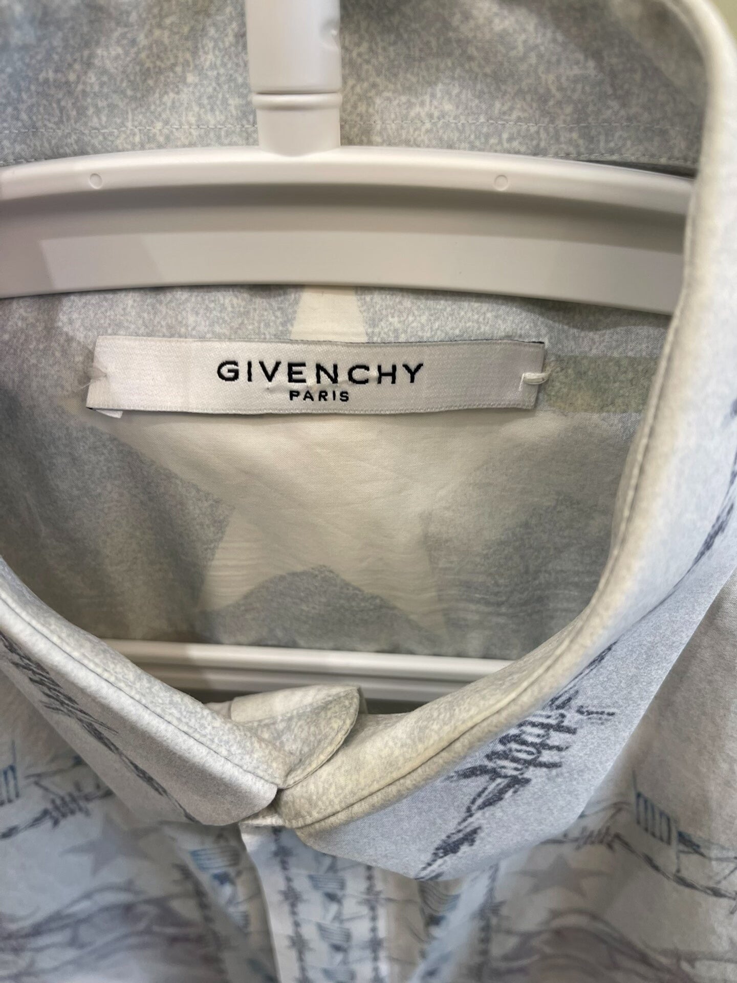 Givenchy Religious Shirt 16ss Size 41