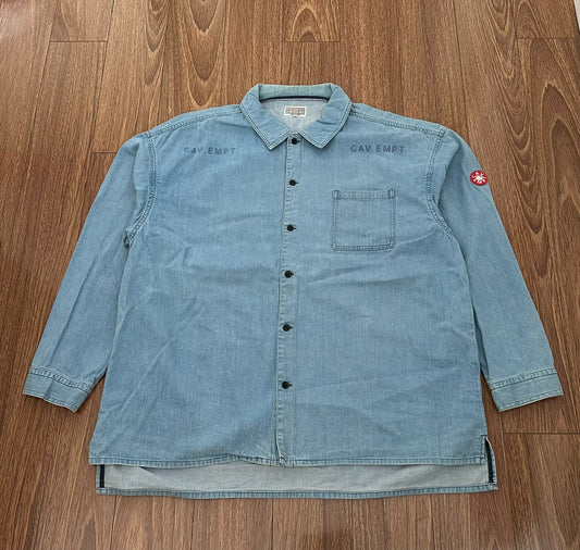 indigo denim jacket by C.E CAVEMPT