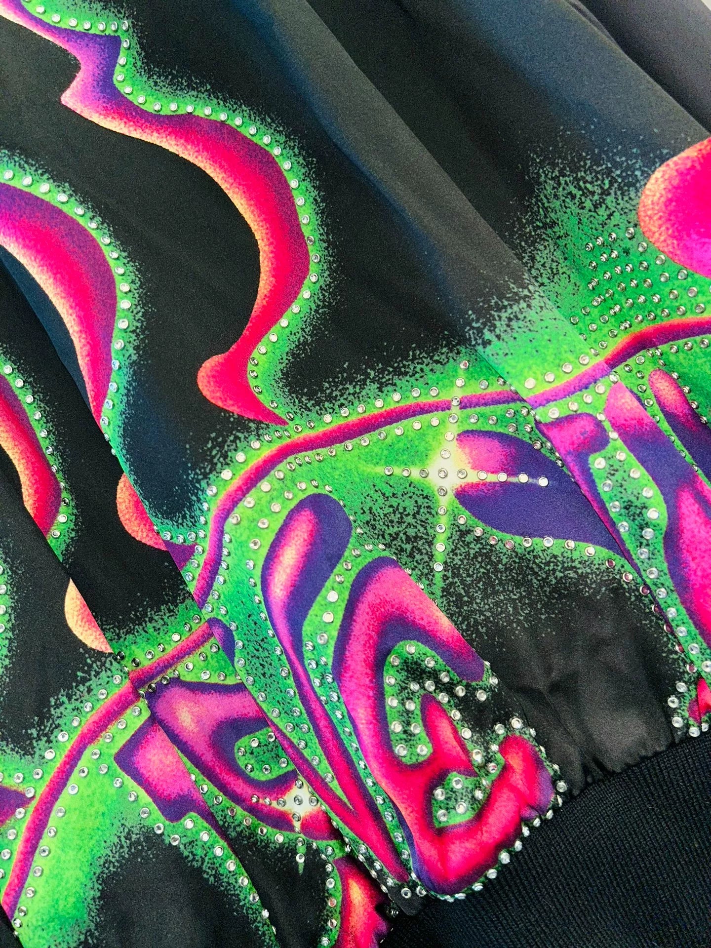 Celine Rock Crystal Love Baseball Jacket