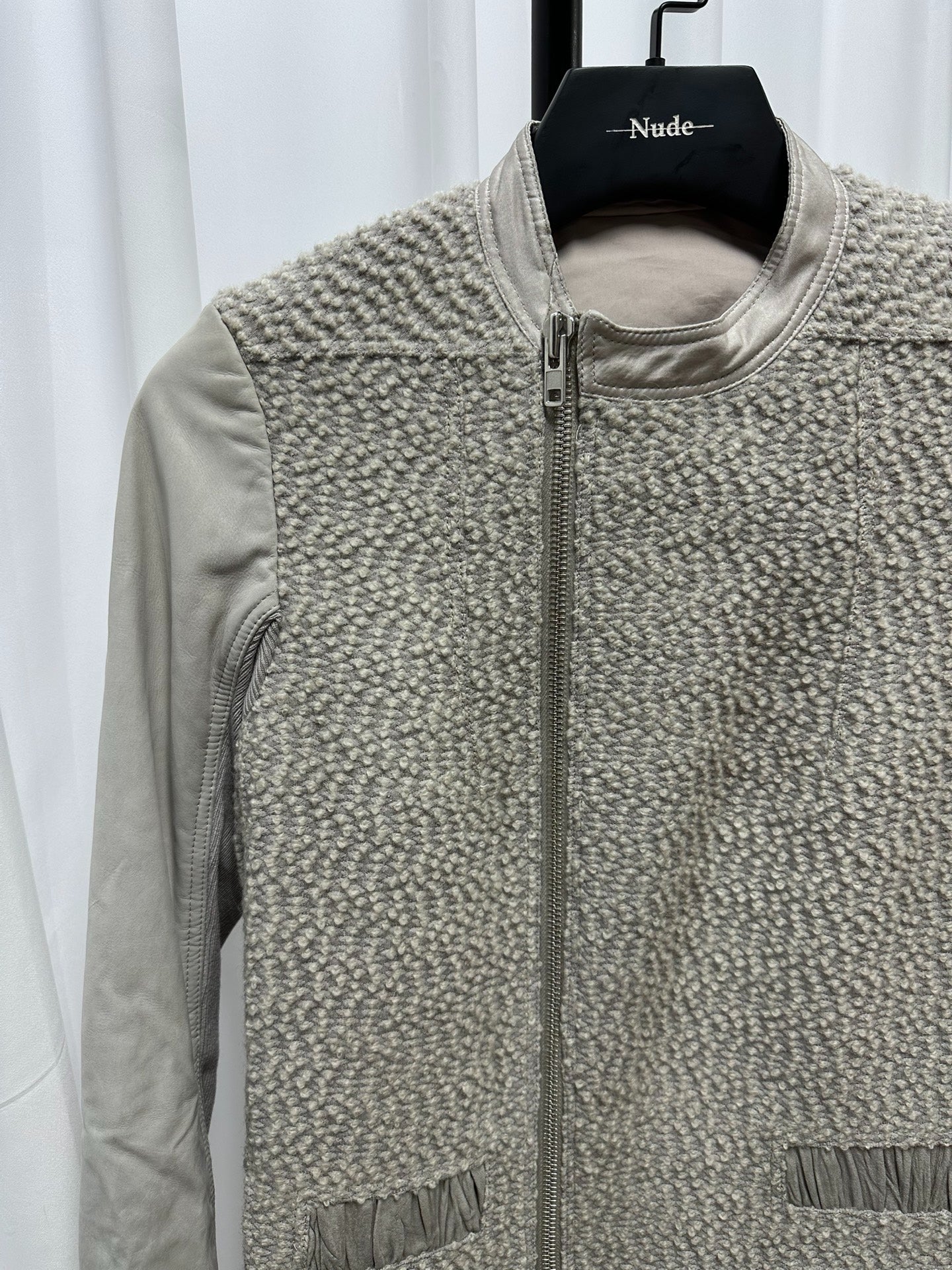 Rick Owens Cashmere Lambskin Long Jacket