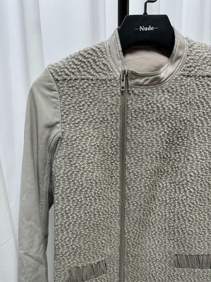 Rick Owens Cashmere Lambskin Long Jacket