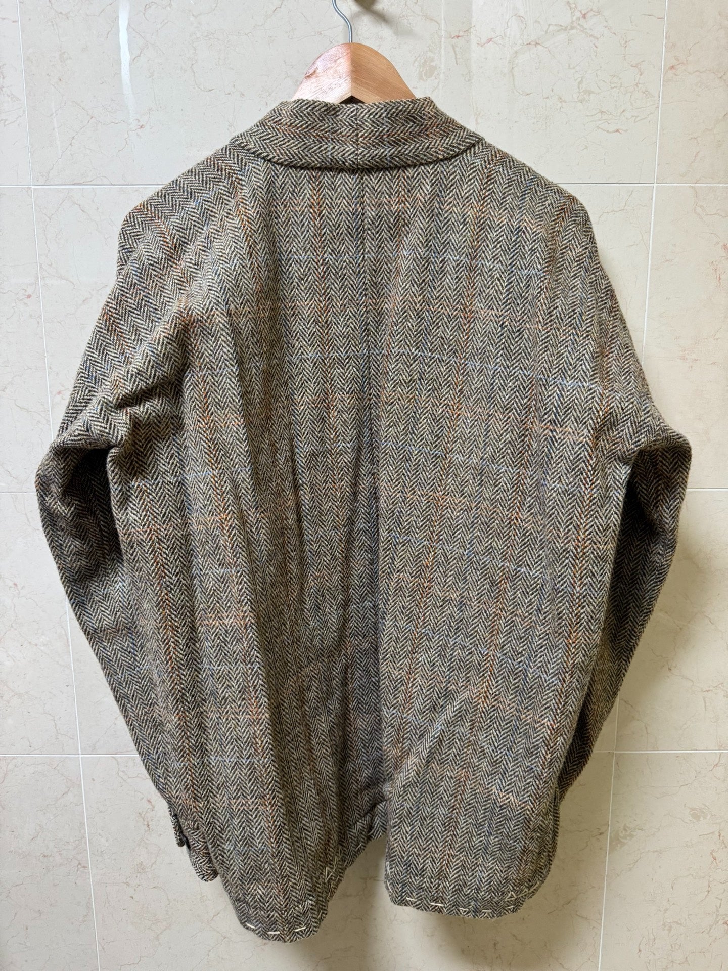 visvim sanjuro harris tweed jacket