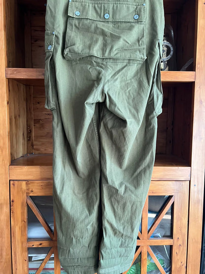 stylish canvas overalls with intricate detailing