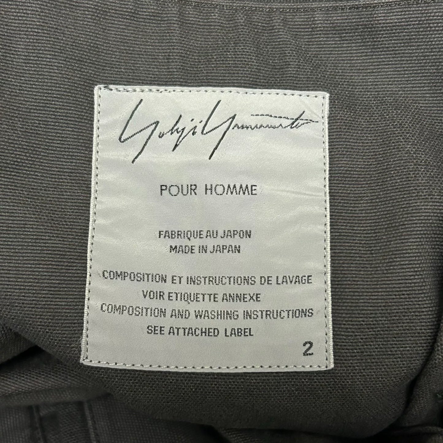 Yohji Yamamoto Floral Embroidered Blazer