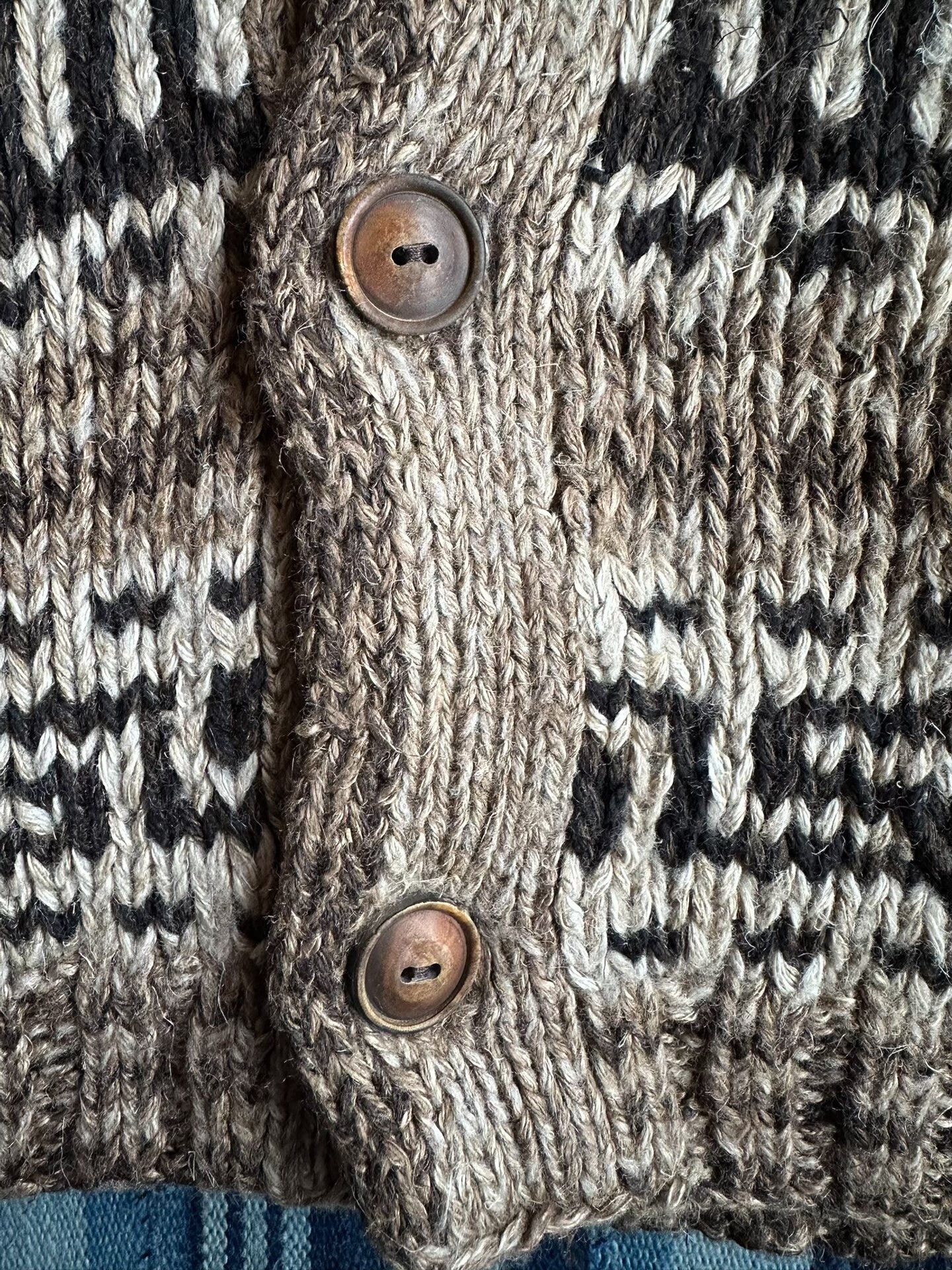 RRL Hand-Knit Linen-Blend Cardigan