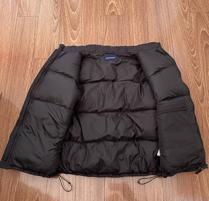 black descendant mummy padded jacket