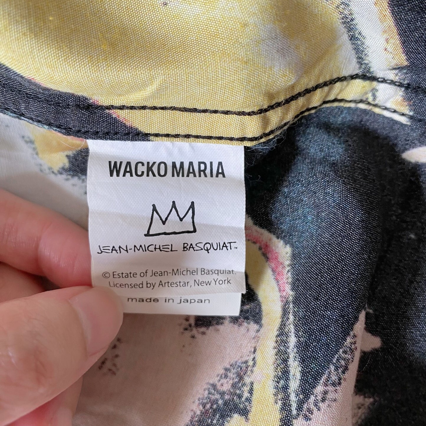 Wacko Maria Basquiat Hawaiian Short Sleeve Shirt