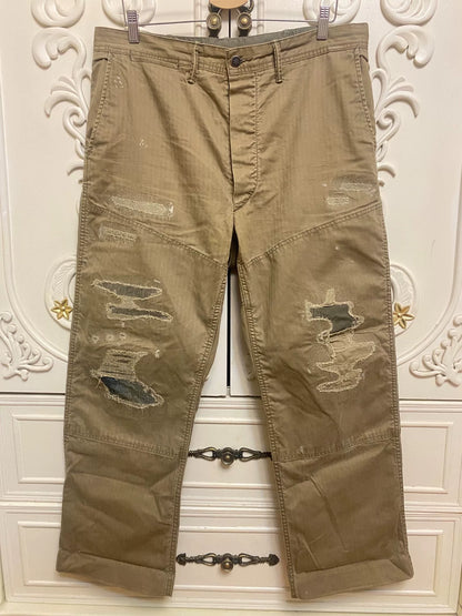 Distressed Double RL RRL Cargo Pants